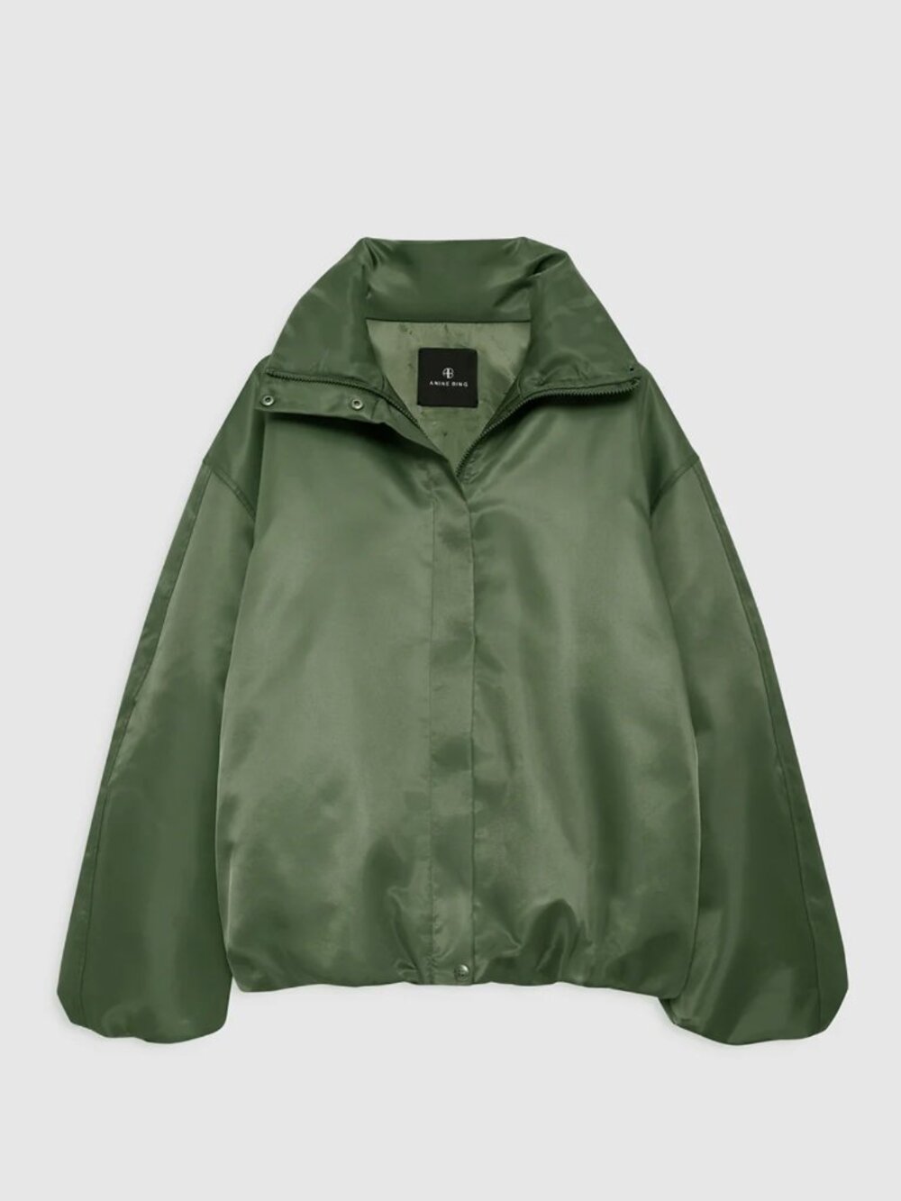 ANINE BING Cyrus Jacket in Olive Size Small